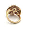 Bague 54 Bague en or jaune 18 kt pavée de diamants 58 Facettes 420 OC