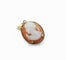 Pendentif Pendentif camée sur coquille en or jaune 18 carats 58 Facettes Pendentif 147 11