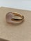 Bague 53 Pomellato Luna - Bague en or rose 18 ct et quartz rose 58 Facettes CV-0039
