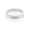 Bague 57 Cartier - Alliance C de Cartier en platine 58 Facettes idmbbka9zt