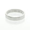 Bague 57 Cartier - Alliance C de Cartier en platine 58 Facettes idmbbka9zt