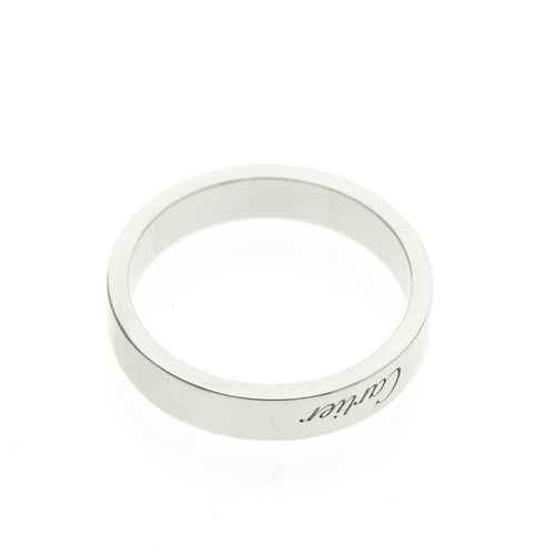 Bague 57 Cartier - Alliance C de Cartier en platine 58 Facettes idmbbka9zt