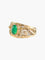 Bague 50 Sultan - Bague en or jaune 18 carats calcédoine 58 Facettes BO/220027 NSS