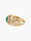 Bague 50 Sultan - Bague en or jaune 18 carats calcédoine 58 Facettes BO/220027 NSS