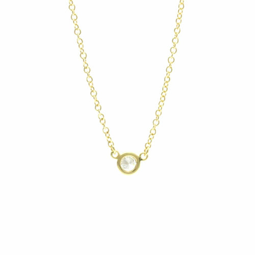 Collier Tiffany & Co. Elsa Peretti - Collier Diamonds By The Yard en or jaune diamant 58 Facettes duxiqjdc7n
