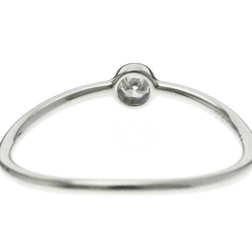 Bague Tiffany & Co. Elsa Peretti - Bague Wave Single-Row en platine et diamants 58 Facettes kqsez9v1wr