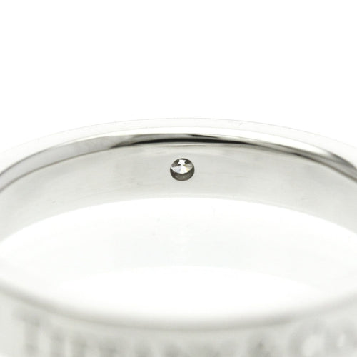 Bague 48 Tiffany & Co. - Bague Flat Ring en platine diamants 58 Facettes x23wegfe6t