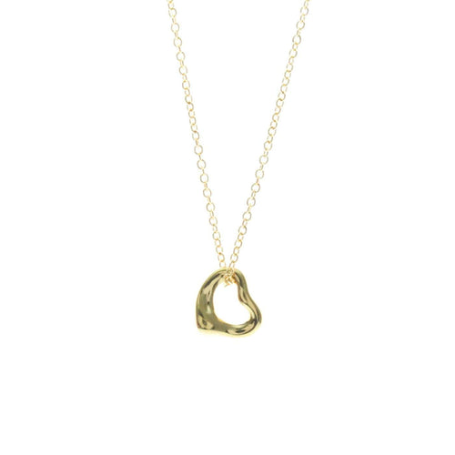 Collier Tiffany & Co. Elsa Peretti - Collier pendentif Open Heart en or jaune 18K 58 Facettes u8dc0eo9e6