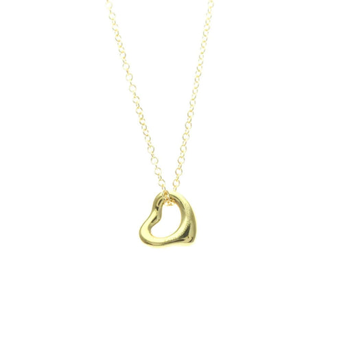 Collier Tiffany & Co. Elsa Peretti - Collier pendentif Open Heart en or jaune 18K 58 Facettes u8dc0eo9e6