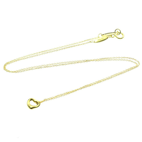 Collier Tiffany & Co. Elsa Peretti - Collier pendentif Open Heart en or jaune 18K 58 Facettes u8dc0eo9e6
