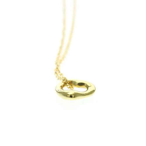 Collier Tiffany & Co. Elsa Peretti - Collier pendentif Open Heart en or jaune 18K 58 Facettes u8dc0eo9e6