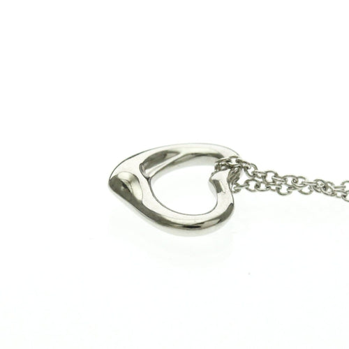 Collier Tiffany & Co. Elsa Peretti - Collier Open Heart en platine 58 Facettes kr1fyh8nv5