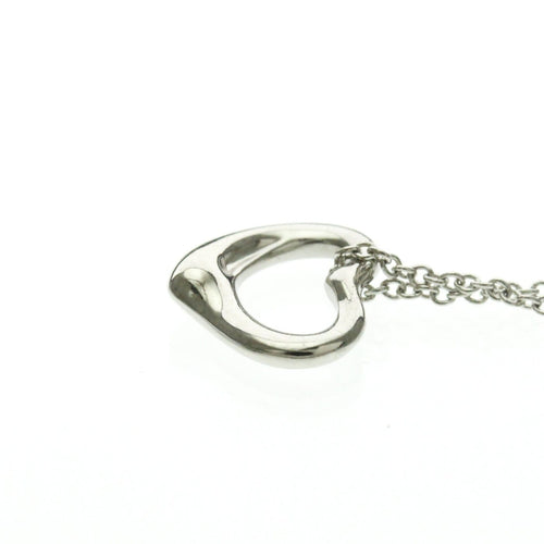 Pendentif Tiffany & Co. Elsa Peretti - Pendentif Open Heart en platine 58 Facettes kr1fyh8nv5