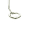 Collier Tiffany & Co. Elsa Peretti - Collier Open Heart en platine 58 Facettes kr1fyh8nv5