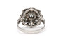 Bague 52 Bague années 50 en or blanc 18 carats et diamants 58 Facettes B859