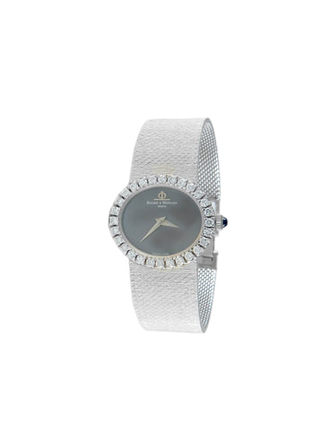 Montre Baume & Mercier - Montre en or blanc et diamants 58 Facettes BO/150017