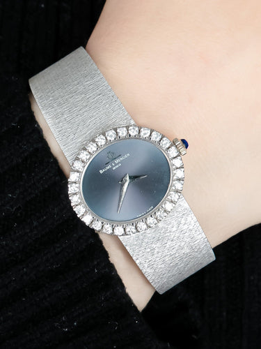 Montre Baume & Mercier - Montre en or blanc et diamants 58 Facettes BO/150017