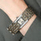 Montre Chaumet Khésis - Montre manchette en acier, diamants 58 Facettes BO/140013