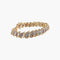 Bracelet Savage - Bracelet en or jaune et diamants 58 Facettes BO/220070
