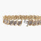 Bracelet Savage - Bracelet en or jaune et diamants 58 Facettes BO/220070