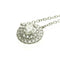 Collier Tiffany & Co. Soleste - Collier pendentif rond en platine et diamants 58 Facettes r7sfxwdmek
