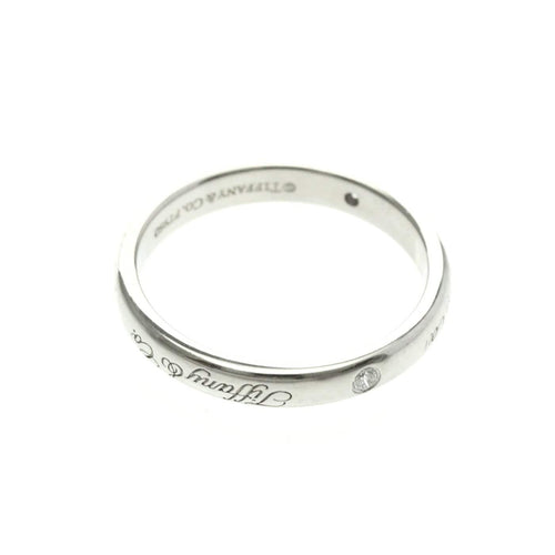 Bague Tiffany & Co. - Bague Notes Wedding Band en platine et diamants 58 Facettes sbraw0qprv