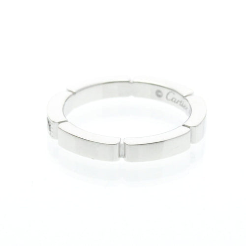 Bague 47 Cartier Maillon Panthère - Bague en or blanc 18K et 4 diamants 58 Facettes znbon4tyhu