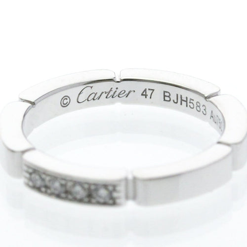 Bague 47 Cartier Maillon Panthère - Bague en or blanc 18K et 4 diamants 58 Facettes znbon4tyhu