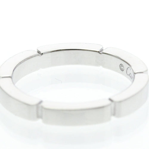 Cartier Maillon Panthère - Пръстен от 18-каратово бяло злато и 4 диаманта 