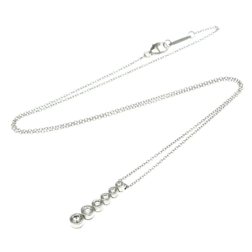 Collier Tiffany & Co. Jazz Graduated Drop - Collier pendentif en platine et diamants 58 Facettes pj7xfpqmrr