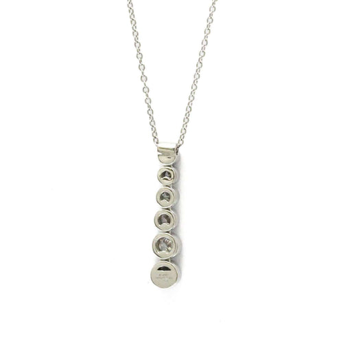 Collier Tiffany & Co. Jazz Graduated Drop - Collier pendentif en platine et diamants 58 Facettes pj7xfpqmrr