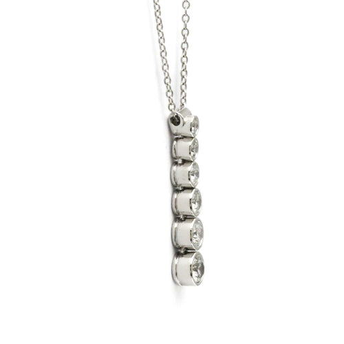 Collier Tiffany & Co. Jazz Graduated Drop - Collier pendentif en platine et diamants 58 Facettes pj7xfpqmrr