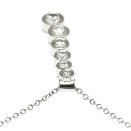 Collier Tiffany & Co. Jazz Graduated Drop - Collier pendentif en platine et diamants 58 Facettes pj7xfpqmrr