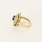 Bague 56 Bague en or jaune, saphirs et diamants 58 Facettes 260072