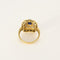 Bague 56 Bague en or jaune, saphirs et diamants 58 Facettes 260072