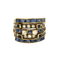 Bague 53 Bague en Or jaune 18K diamants et saphirs calibrés 58 Facettes 260251