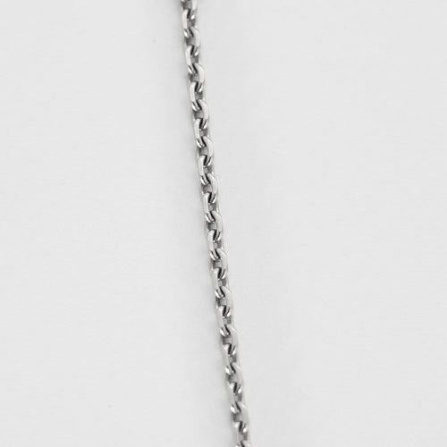 Collier Collier et Pendentif Coeur en or gris et diamants 58 Facettes 260297