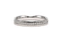 Bague 53 Tiffany & Co. - Bague en or blanc 18 carats et diamants taille brillant 58 Facettes 22549