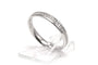 Bague 53 Tiffany & Co. - Bague en or blanc 18 carats et diamants taille brillant 58 Facettes 22549