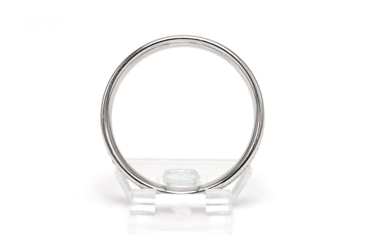 Bague 53 Tiffany & Co. - Bague en or blanc 18 carats et diamants taille brillant 58 Facettes 22549