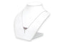 Collier Collier contemporain - Pendentif en or blanc 18 carats, rubis et diamants 58 Facettes 23671