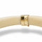 Bracelet Bracelet jonc animalier en ivoire et or jaune 18 carats 58 Facettes 1057/09