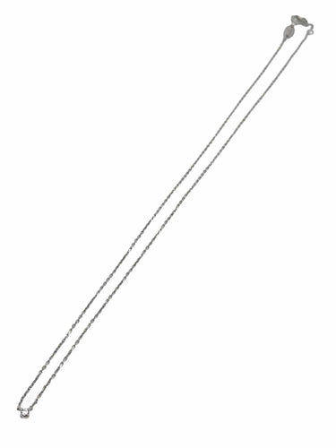 Collier Mauboussin - Collier en or blanc 18K et diamant 0,05 ct 58 Facettes 1862