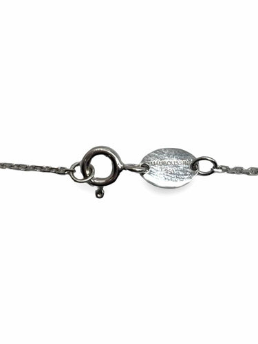 Collier Mauboussin - Collier en or blanc 18K et diamant 0,05 ct 58 Facettes 1862