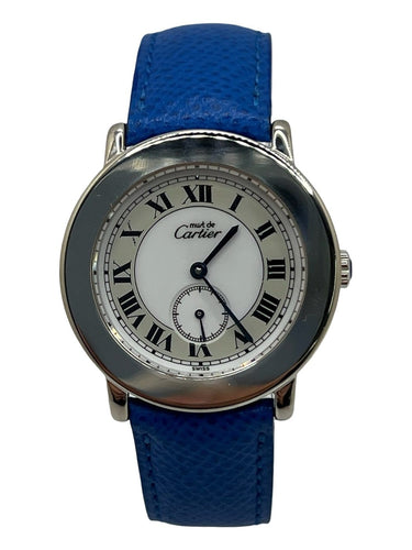 Montre Cartier Must de Cartier Ronde - Montre quartz en argent 925 33 mm 58 Facettes 1824