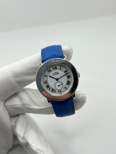 Montre Cartier Must de Cartier Ronde - Montre quartz en argent 925 33 mm 58 Facettes 1824