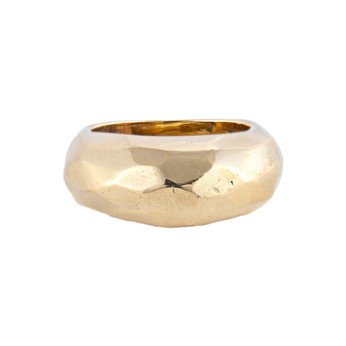 Bague 51 Facette - Bague en or jaune 18 carats 58 Facettes bo/220021 RIV