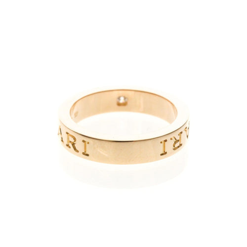 Bague Bvlgari Bvlgari - Bague bandeau en or rose 18K et diamant 58 Facettes yhkgtk3ls9