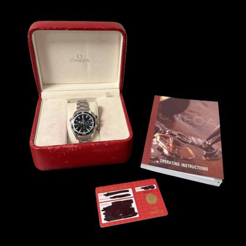 Montre Omega Seamaster Planet Ocean - Montre chronographe en acier 58 Facettes MT46401