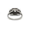 Bague 51 Bague ancienne - Bague en or blanc, platine et diamants 58 Facettes 260028SP